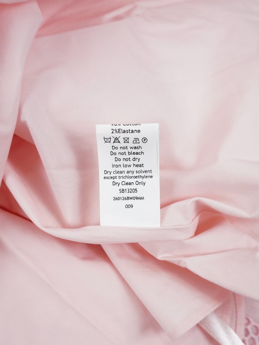 House Of CB Jemima Pink Strapless Cut Out Broderie Anglaise Mini Dress - Size XS - Picture 9 of 12